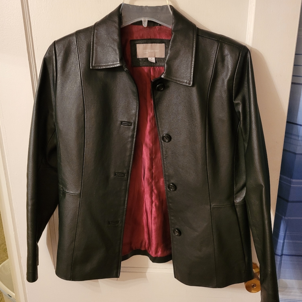 Croft and Barrow Leathet Jacket M